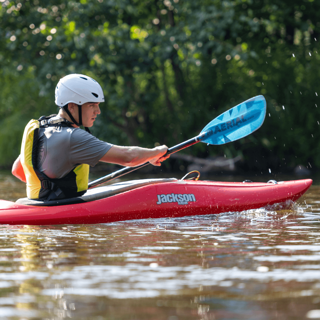 Aerial Minor Fiberglass 1-Piece Straight Shaft Kayak Paddle