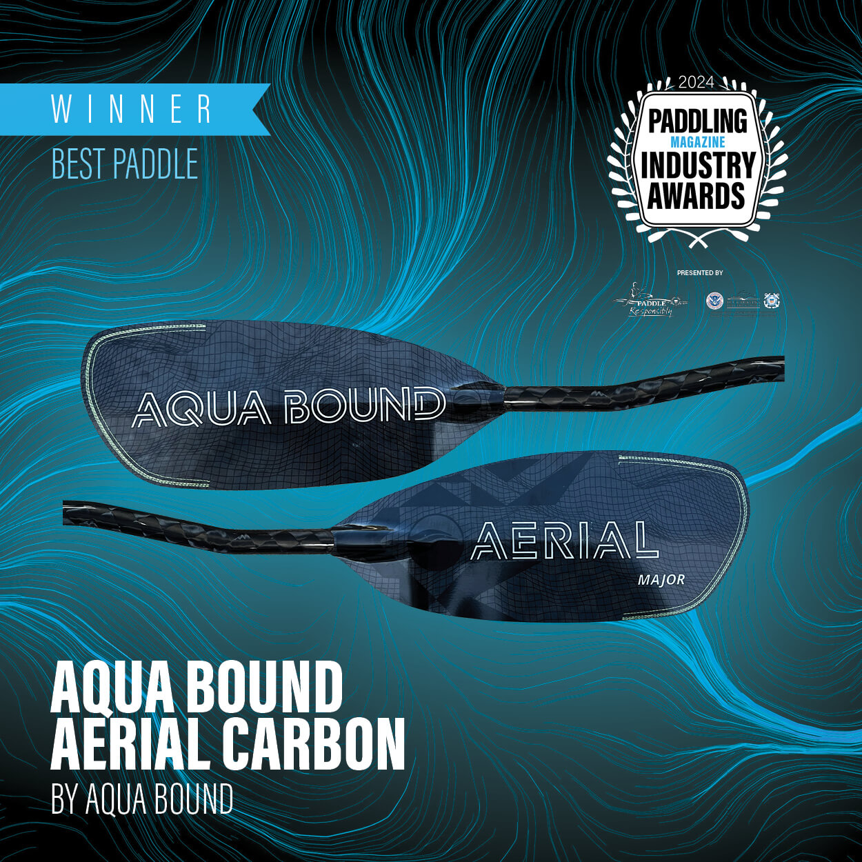 Aerial Minor Carbon 2-Piece Versa-Lok Straight Shaft Kayak Paddle