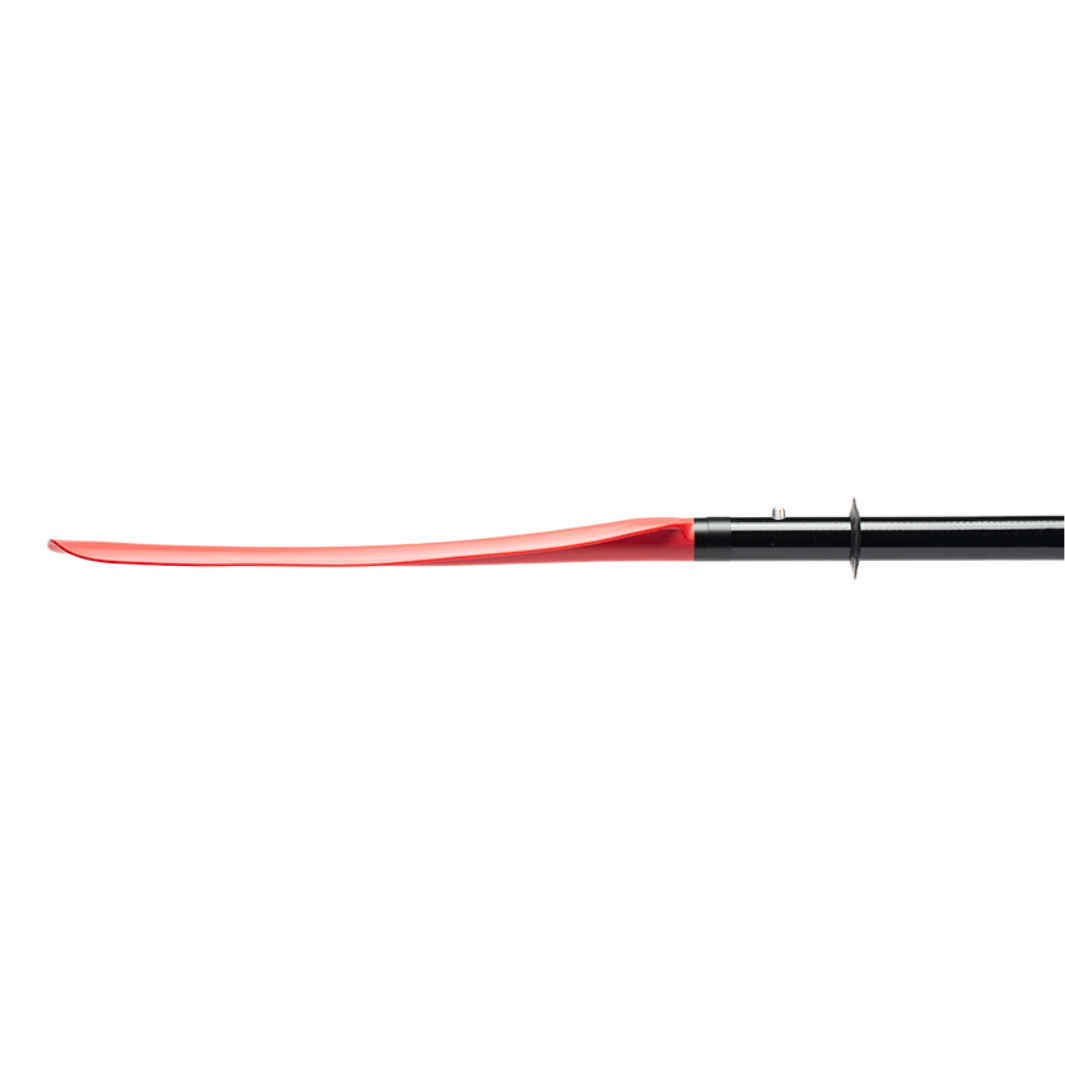 manta ray fiberglass 4-piece snap button sunset red left blade profile#color_sunset-red