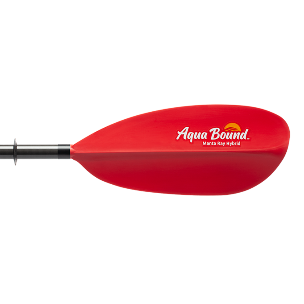 manta ray hybrid 2-piece posi-lok sunset red right blade#color_sunset-red