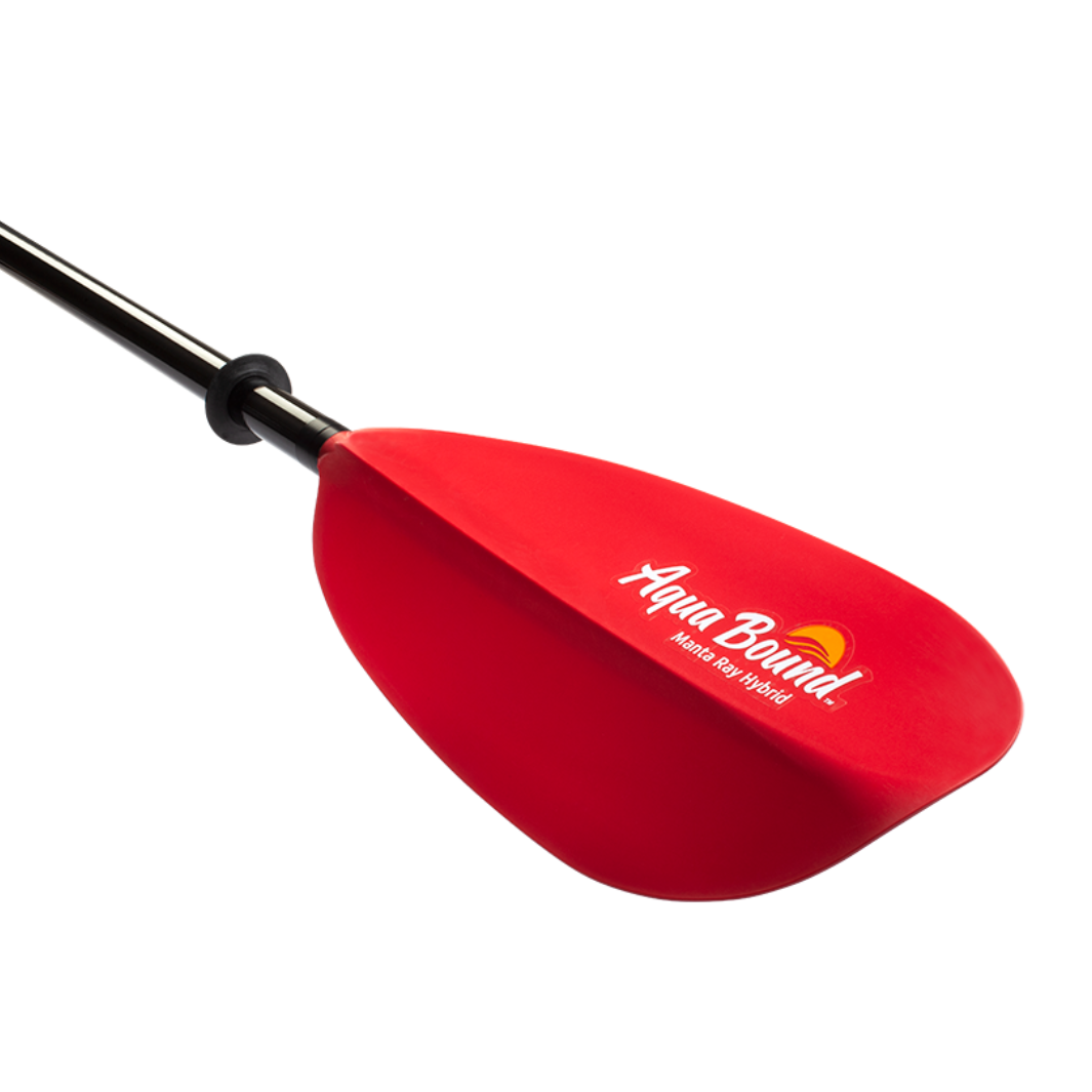 manta ray hybrid 2-piece versa-lok sunset red blade angled#color_sunset-red