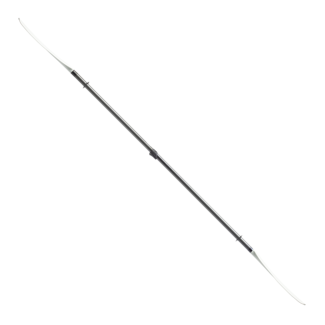 manta ray hybrid 2-piece versa-lok white full paddle profile#color_white