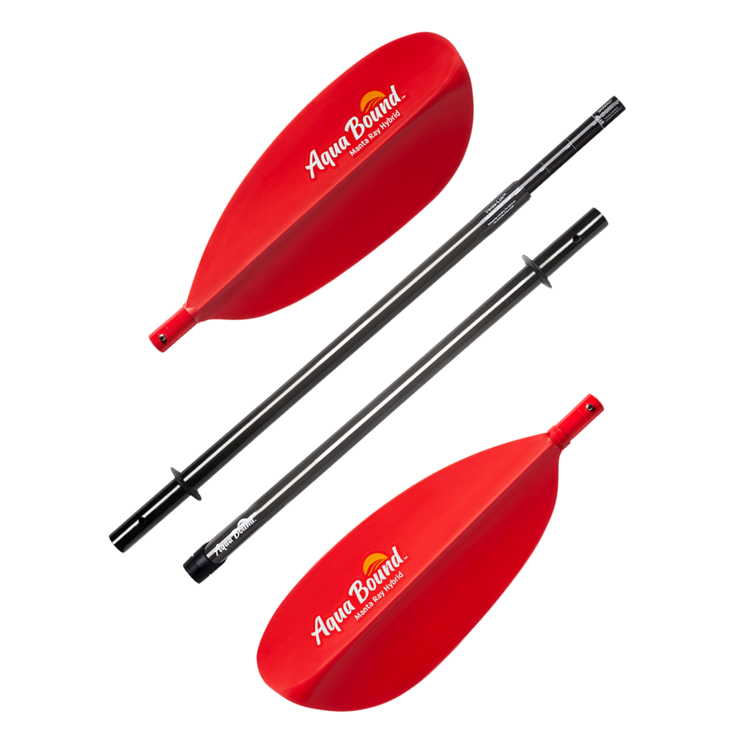 Manta Ray Hybrid 4-Piece Versa-Lok breakdown #color_sunset-red