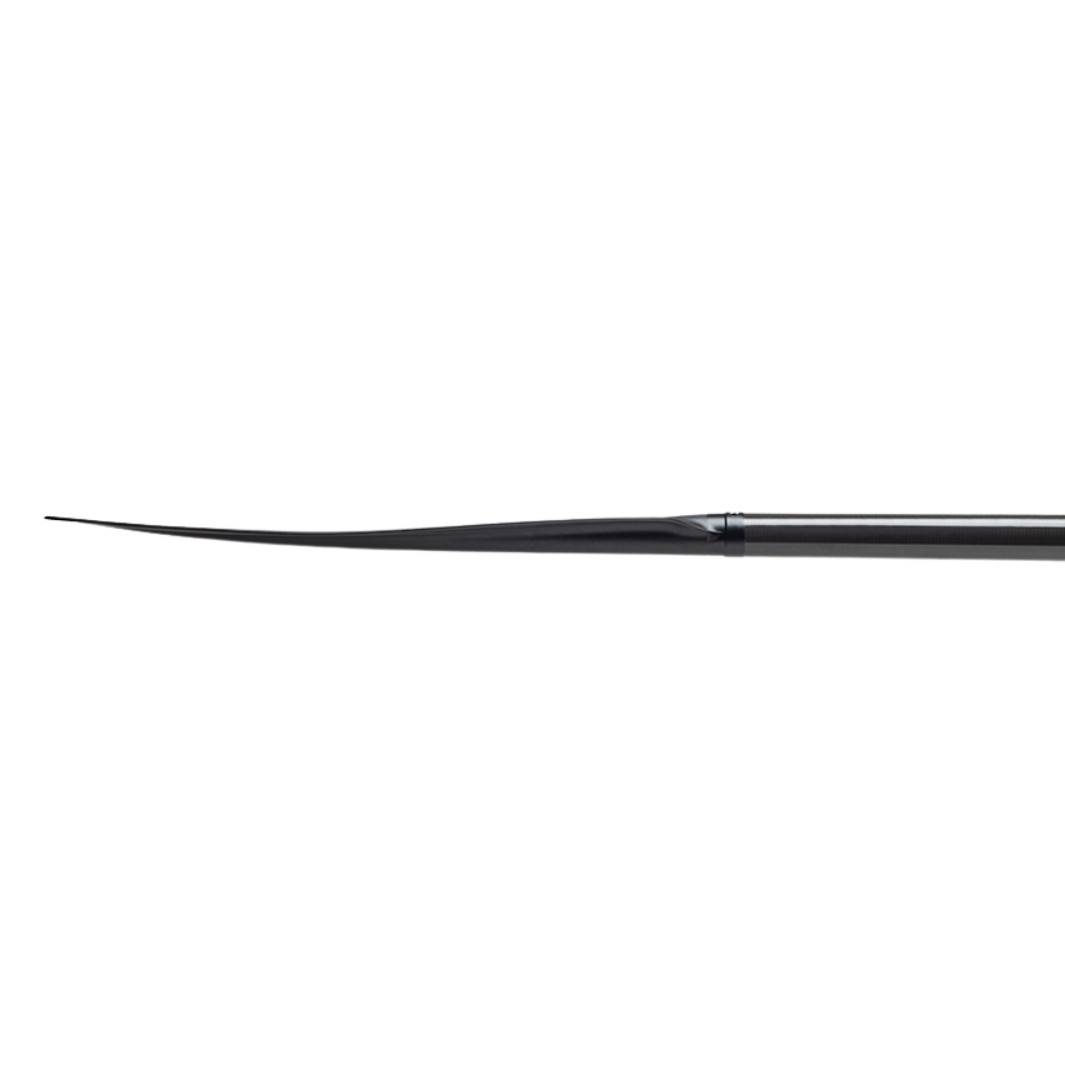 shred carbon 1-piece kayak paddle left blade profile