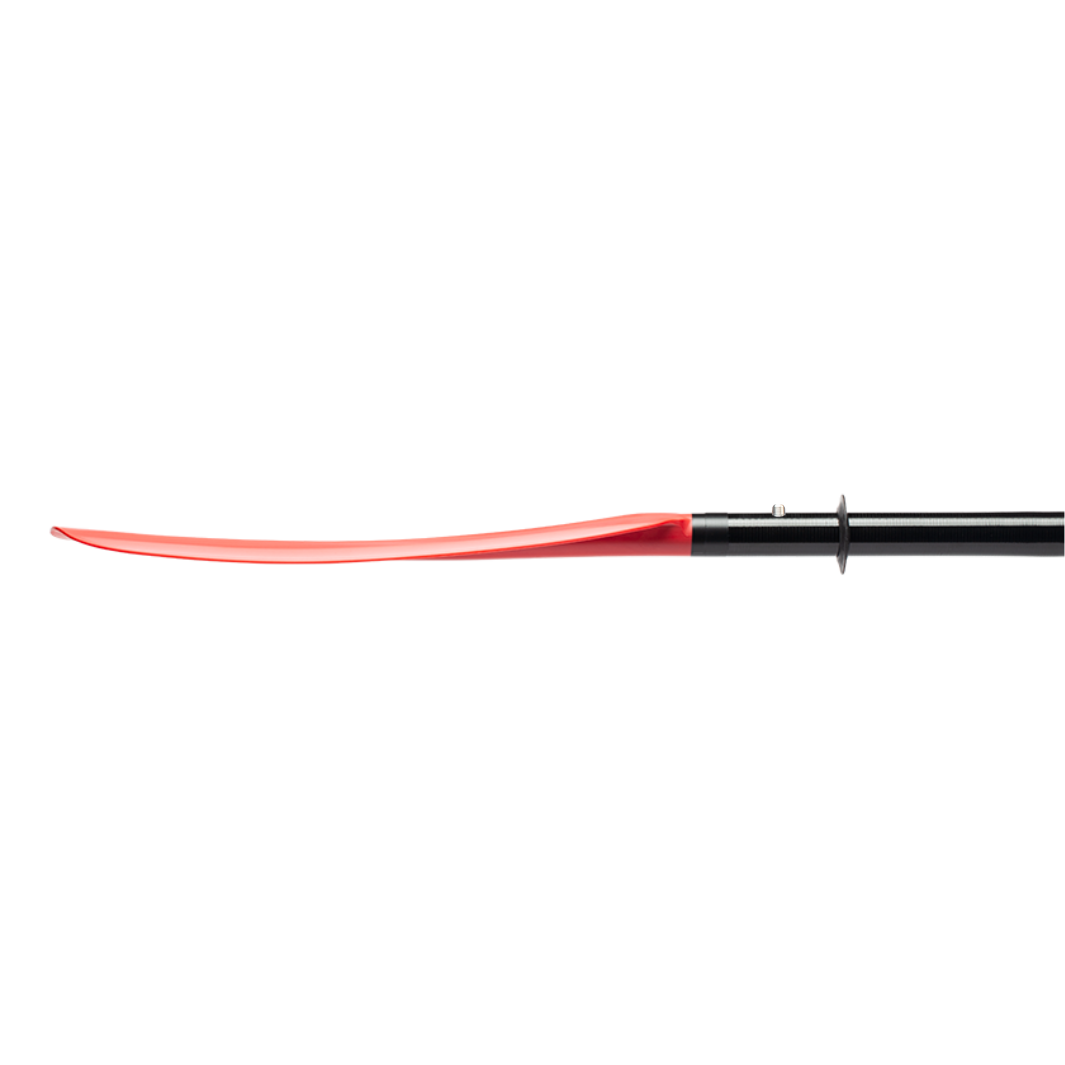 sting ray fiberglass 4-piece snap button sunset red left blade profile#color_sunset-red