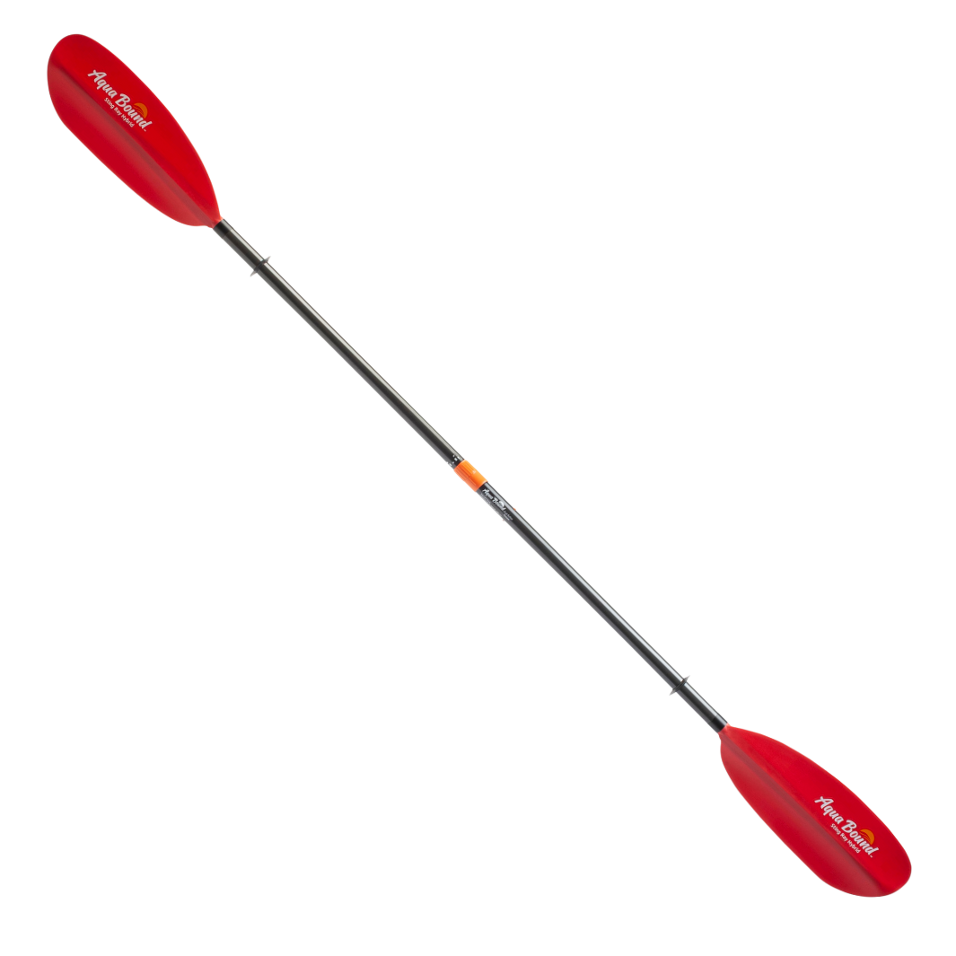 sting ray hybrid 2-piece posi-lok sunset red full paddle#color_sunset-red