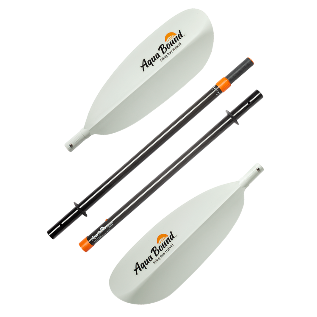 sting ray hybrid white 4-piece posi-lok paddle breakdown#color_white