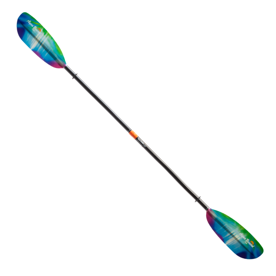 tango fiberglass 2-piece posi-lok kayak paddle northern lights full #color_northern-lights