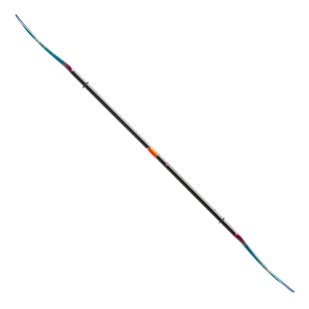 tango fiberglass 4-piece posi-lok kayak paddle northern lights full profile#color_northern-lights