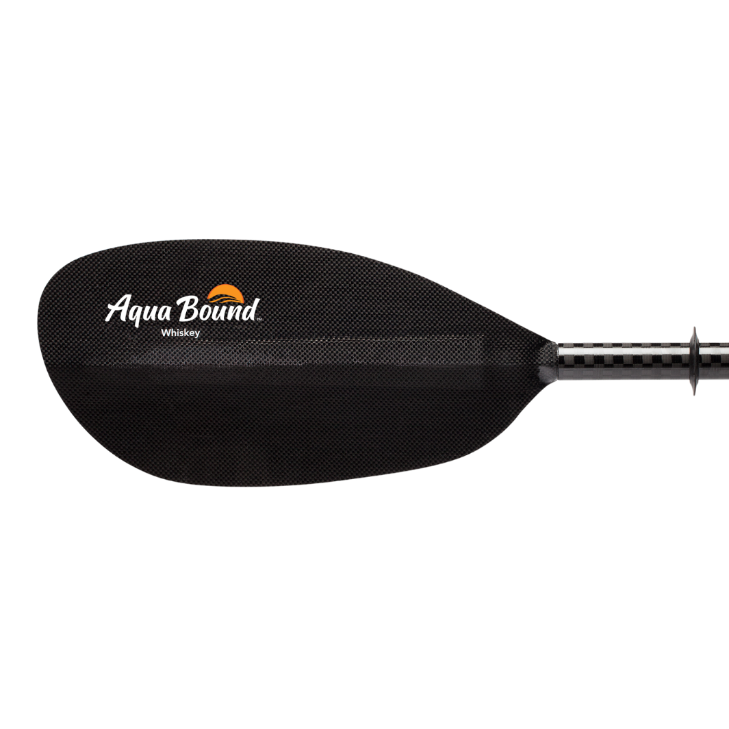 whiskey carbon 2-piece posi-lok kayak paddle left blade