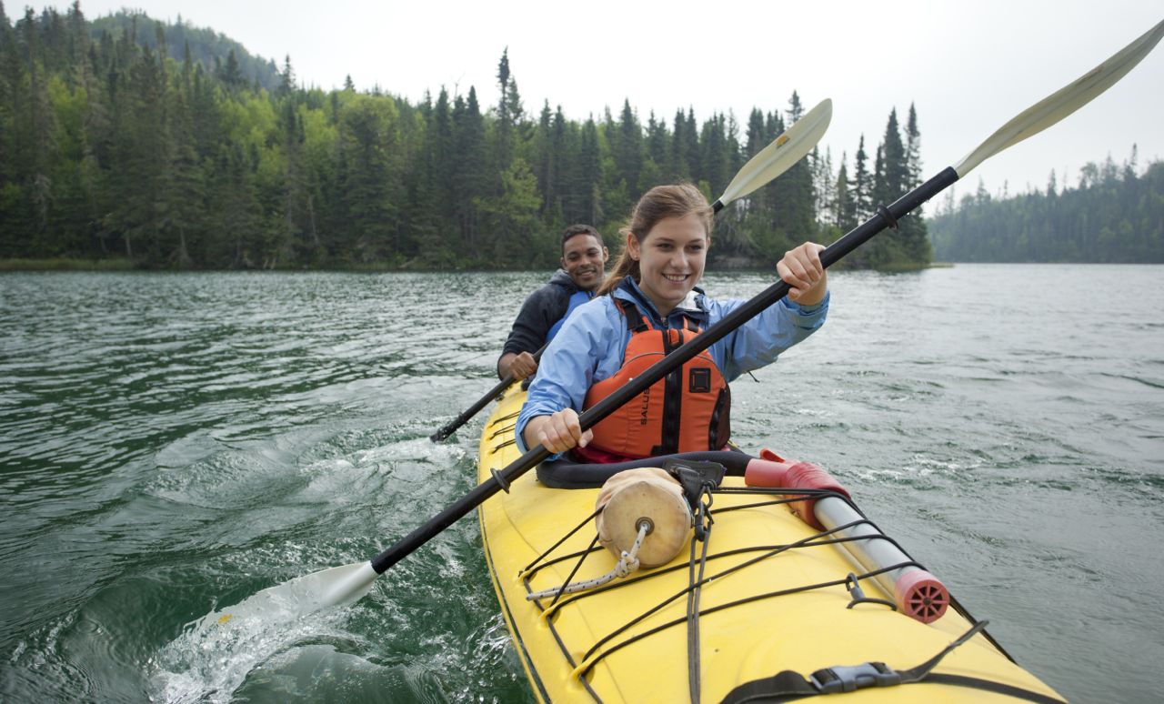 Kayaking the Lake Superior National Marine Conservation Area
