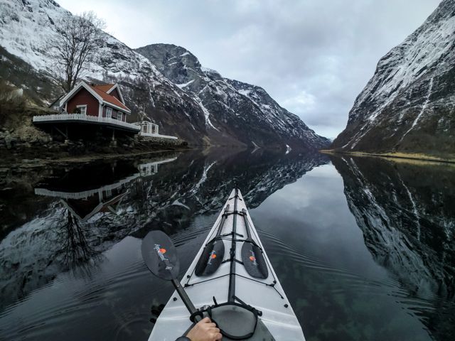 Sea Kayaking in the Fjords of Norway