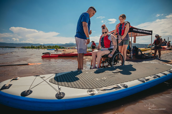 Adaptive Kayaking Gives Freedom to People with Disabilities