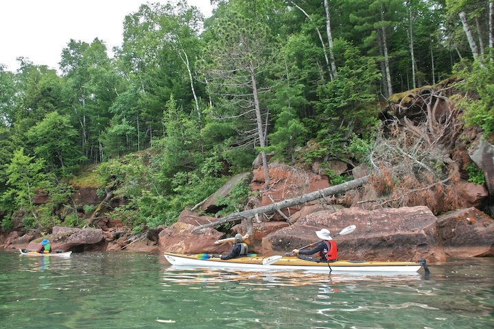 Kayak Camping in Apostle Islands National Lakeshore, Wisconsin