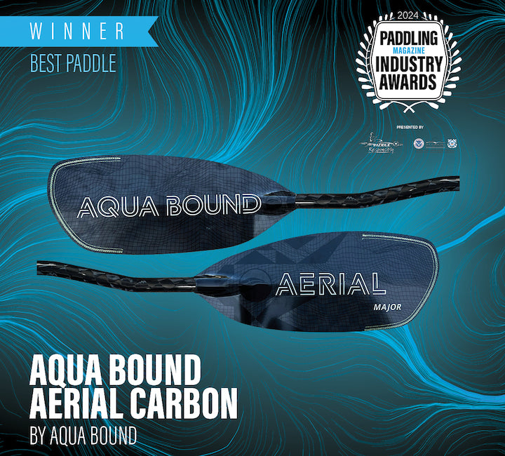 Aerial Whitewater Paddle Wins 2024 Best Paddle Award