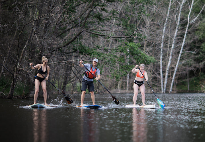 SUP: Inflatable vs. Solid Paddleboard
