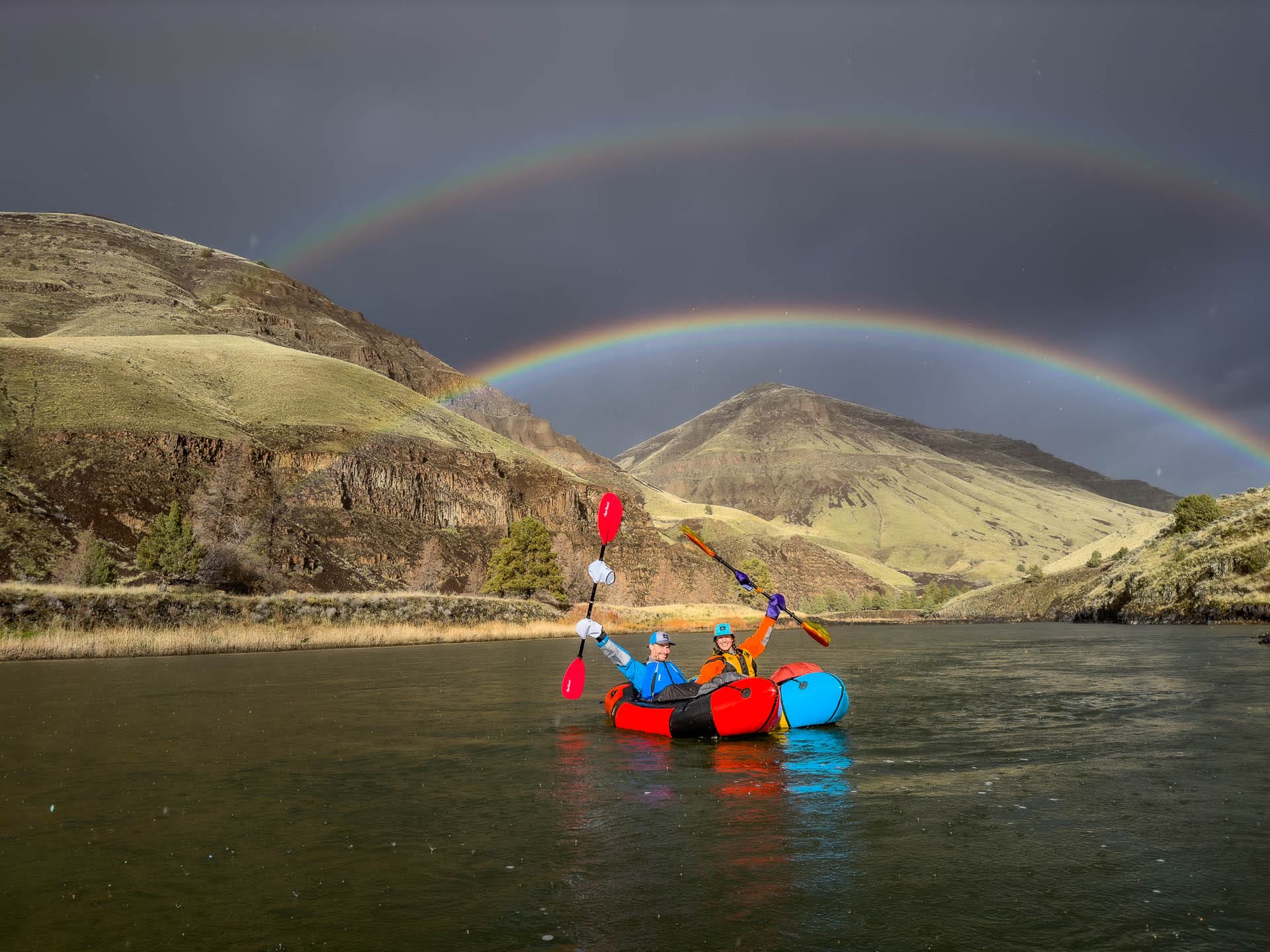 Packrafting the John Day River: Double Rainbows and the Doors of Destiny