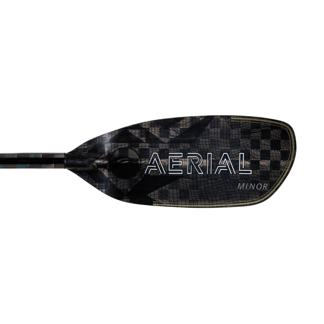 Aerial Minor Carbon 1-Piece Crank Shaft Kayak Paddle – Aqua Bound