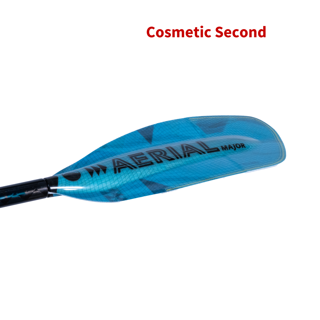 Aerial Major Fiberglass 1-Piece Straight Shaft Kayak Paddle (Cosmetic Seconds)