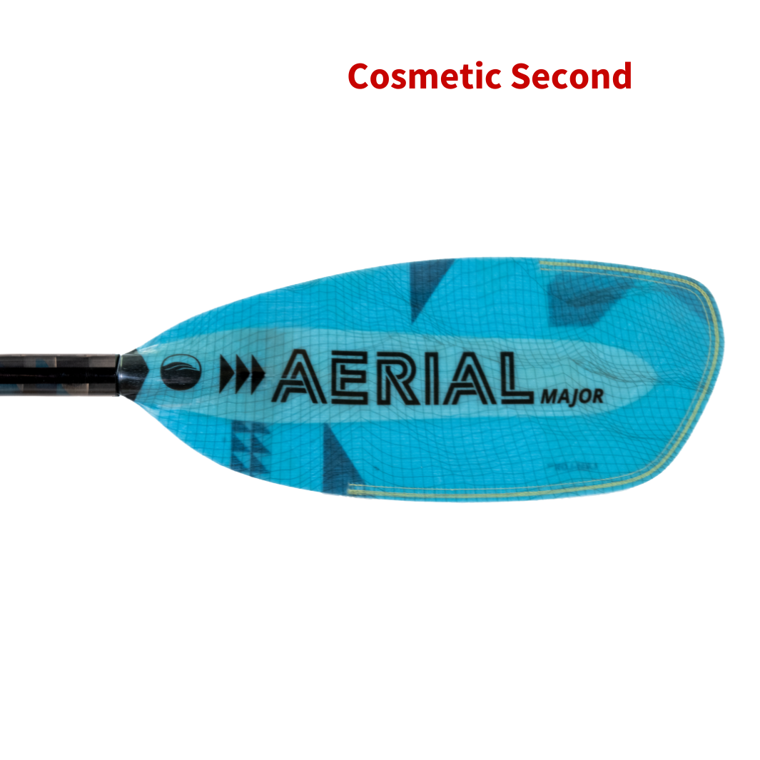Aerial Major Fiberglass 2-Piece Versa-Lok Straight Shaft Kayak Paddle (Cosmetic Seconds)