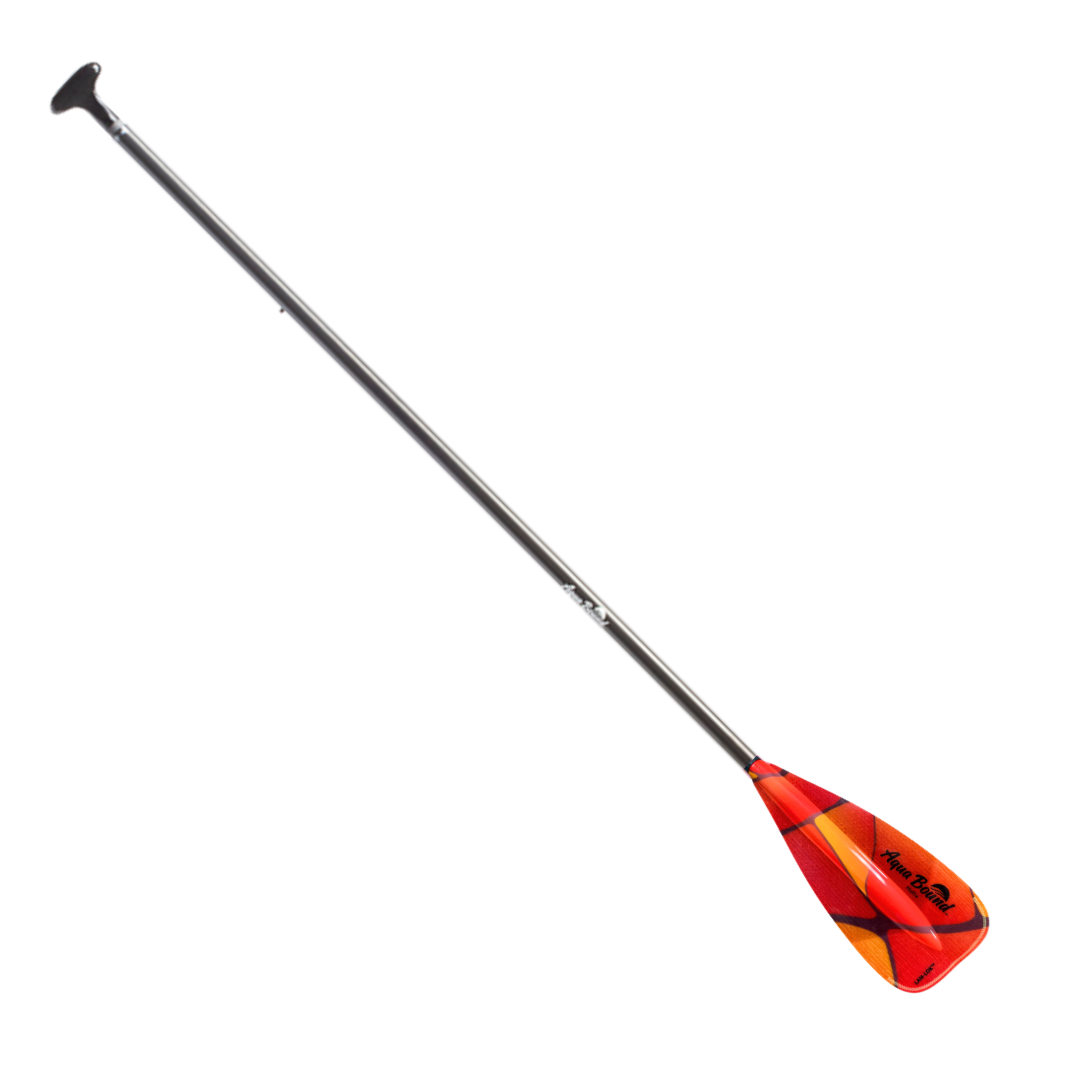 Malta fiberglass 2-piece solar flare SUP paddle full#color_solar-flare