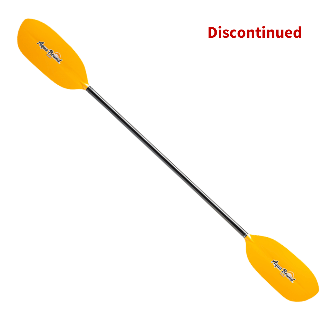 Shred Fiberglass 4-Piece Kayak Paddle- Discontinued Mango Color