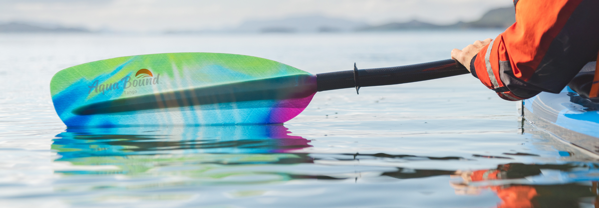 Low-Angle Kayak Paddles | Aqua Bound