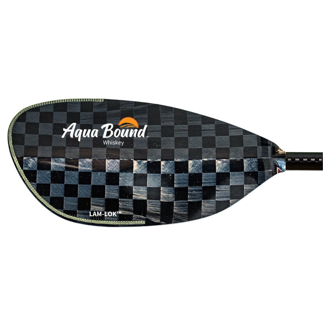 Whiskey Carbon 2-Piece Versa-Lok Straight Shaft Kayak Paddle