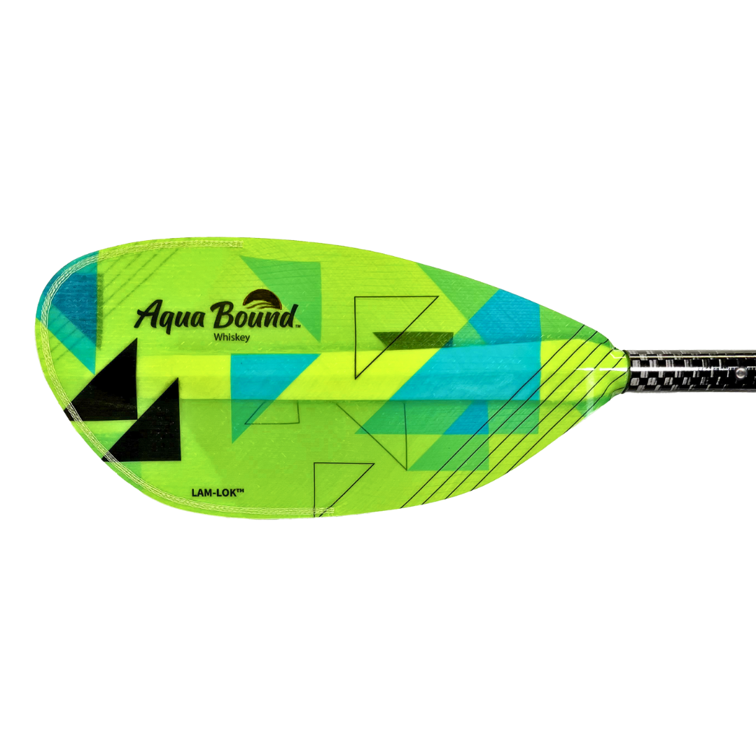 Whiskey Fiberglass 4-Piece Straight Shaft Kayak Paddle