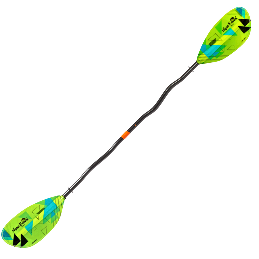 【新品】Paddle Bait 190 Whiskey Carbon 2-Piece Bent Shaft Kayak Paddle | Aqua Bound