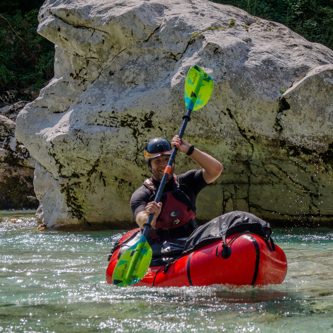 Whiskey Fiberglass 4-Piece Straight Shaft Kayak Paddle