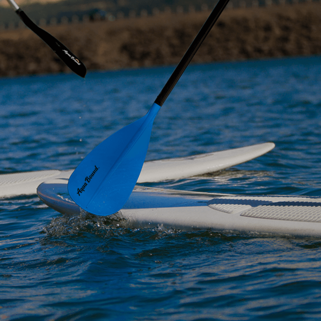 Freedom 85 SUP power face coming out of the water