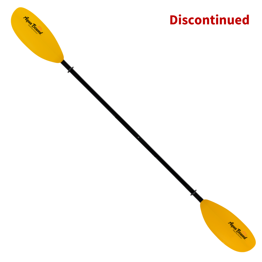 manta ray aluminum 2-piece snap button mango full paddle