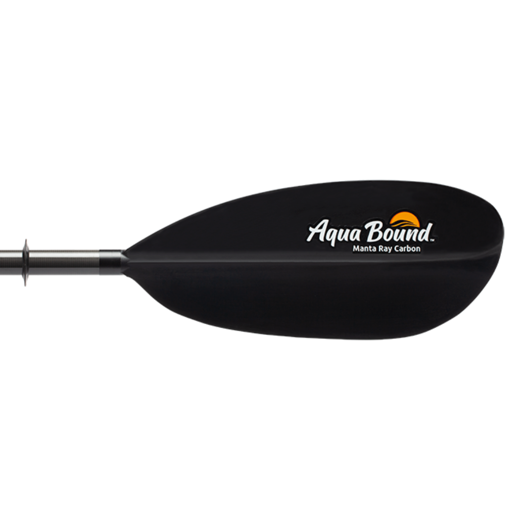 Manta Ray Carbon 2-Piece Posi-Lok Kayak Paddle | Aqua Bound