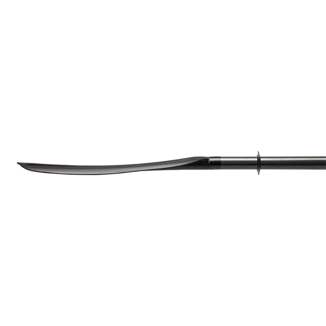 manta ray carbon 2-piece posi-lok kayak paddle left blade profile