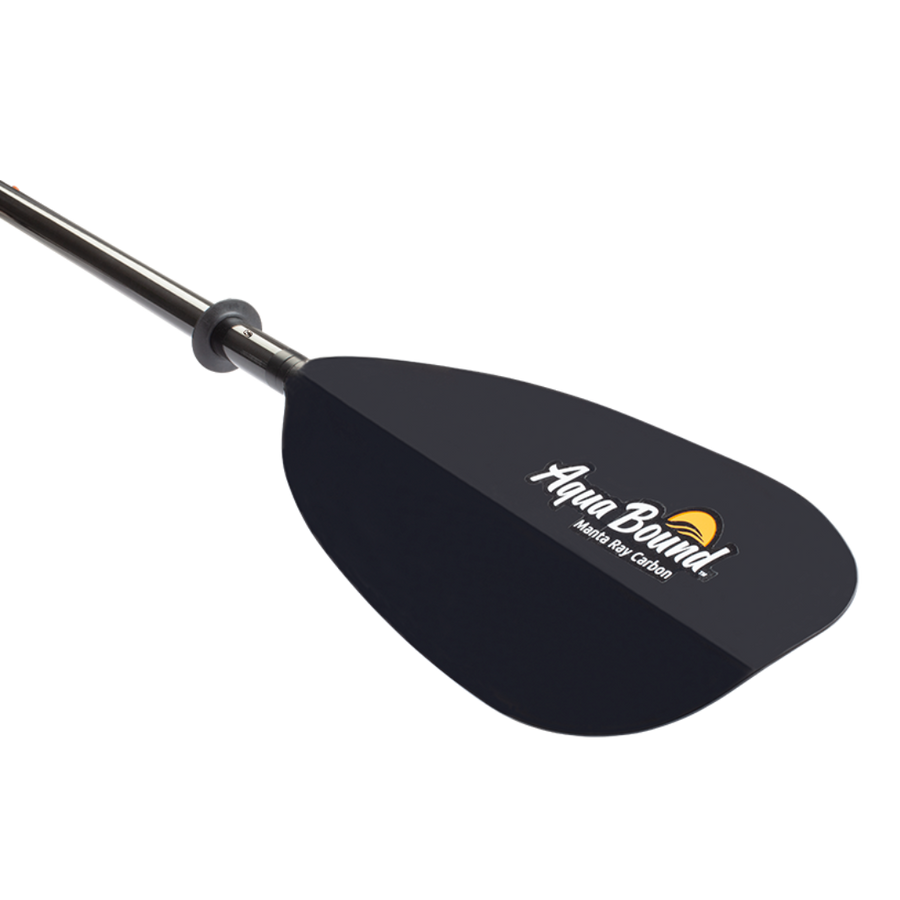 Manta Ray Carbon 4-Piece Posi-Lok Kayak Paddle | Aqua Bound Manta Ray Carbon 4-Piece Posi-Lok Kayak Paddle | Aqua Bound