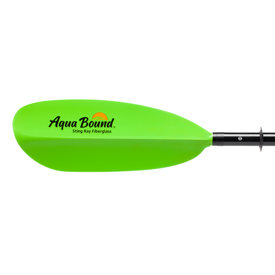 ★SATUR★ String 4 Panel Nylon Camp Cap 2 colors Sting Ray Fiberglass 4-Piece Kayak Paddle | Aqua Bound