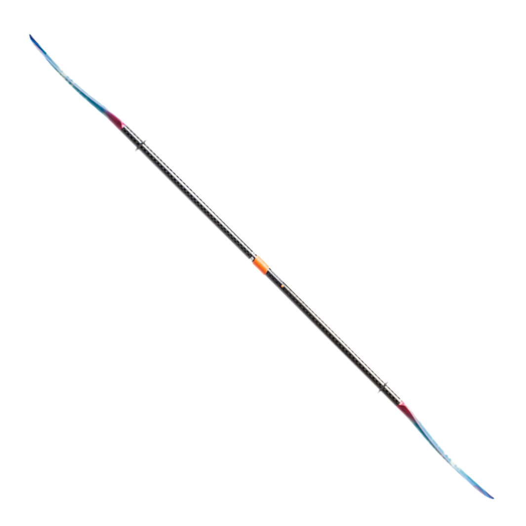 tango fiberglass 2-piece posi-lok kayak paddle norther lightsfull profile#color_northern-lights