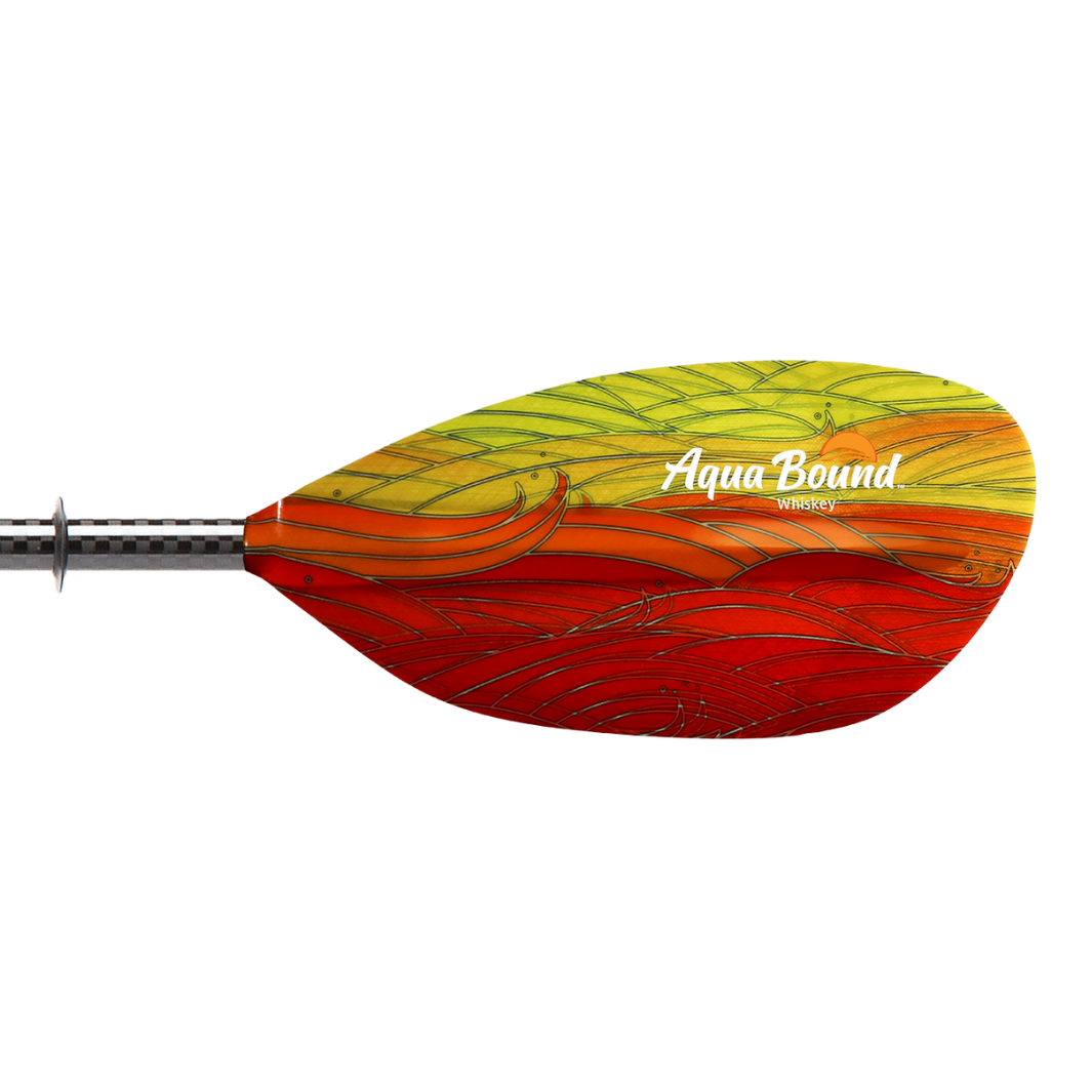 Aqua Bound Shred Fiberglass 1-Piece Kayak Paddle - 717320451251