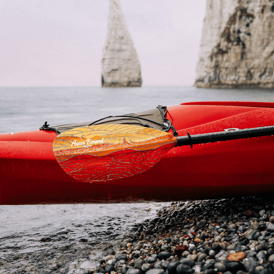 Whiskey Fiberglass 2-Piece Straight Shaft Kayak Paddle